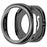 For Samsung Galaxy Watch8 Classic 46mm Case Rotating Metal Frame PC Protective Shell Watch Cover - Black - 5