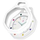 For Swatch Royal Pop Silicone Protective Case Drop Protection Watch Cover - White - 1