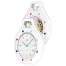 For Swatch Royal Pop Silicone Protective Case Drop Protection Watch Cover - White - 3