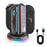 TRANSNOVO S73-002 4-in-1 Charging Dock for Nintendo Switch 2 Joy-Con Controllers RGB LED Touch Control Type-C Fast Charging Station - Black - 1