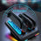 TRANSNOVO S73-004 4-in-1 Charging Dock for Nintendo Switch 2 Joy-Con Controllers RGB LED Magnetic Game Card Storage Charging Station - Black - 4