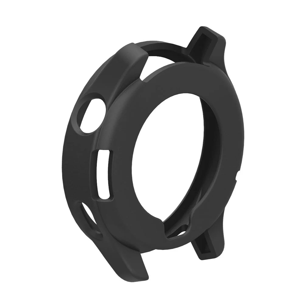 Silicone Case for Xiaomi Watch S5 Protective Cover Shockproof TPU Shell Bumper - Black - 2