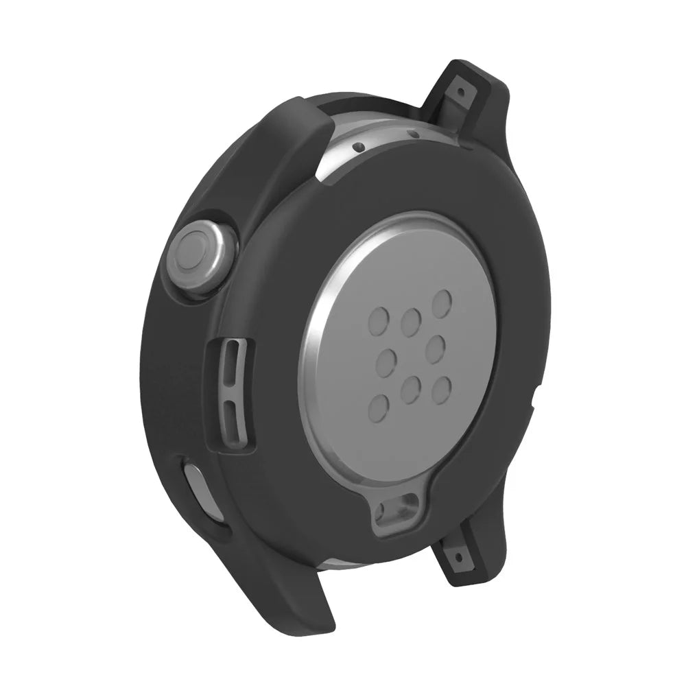 Silicone Case for Xiaomi Watch S5 Protective Cover Shockproof TPU Shell Bumper - Black - 3