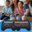 TRANSNOVO S73-010 2Pcs Gaming Controller Grips for Nintendo Switch 2 Joy-Con Ergonomic Anti-slip Handle Handheld Holder - Black - 6