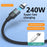 240W 1.2m Magnetic USB-C Cable 120Gbps Thunderbolt 5 Data Transfer Dustproof Type-C Charging Cable - Straight Connector - 2