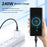240W 1.2m Magnetic USB-C Cable 120Gbps Thunderbolt 5 Data Transfer Dustproof Type-C Charging Cable - Straight Connector - 4