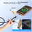 240W 1.2m Magnetic USB-C Cable 120Gbps Thunderbolt 5 Data Transfer Dustproof Type-C Charging Cable - Straight Connector - 6