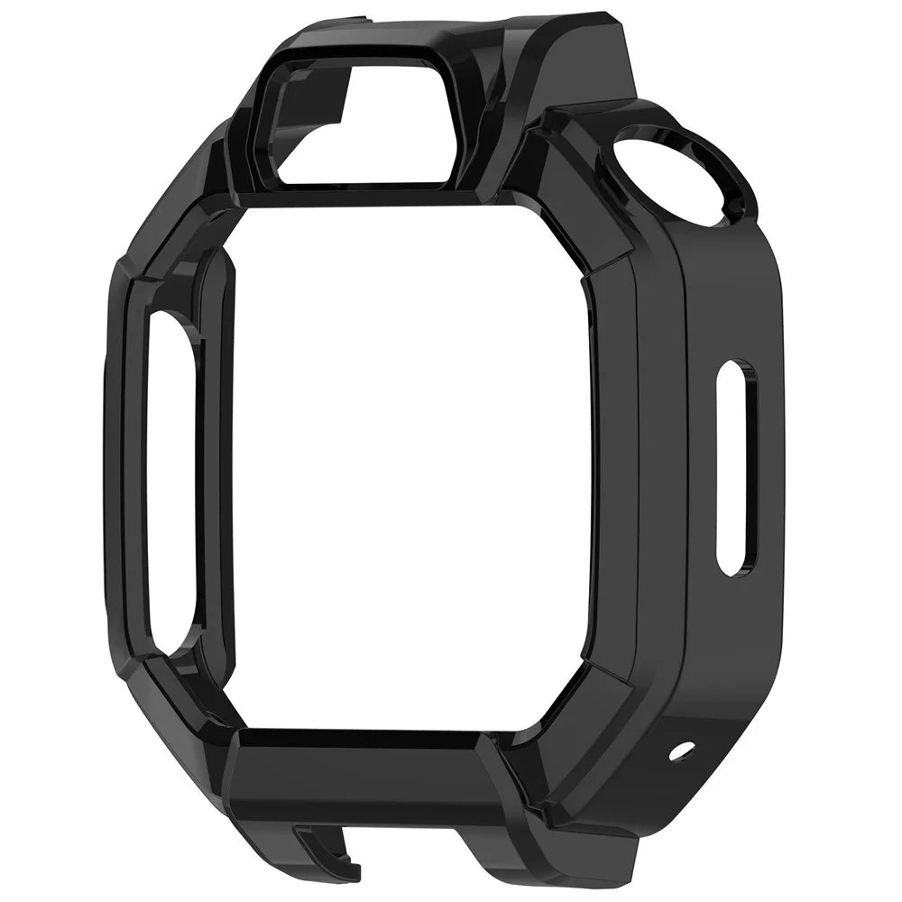 For Huawei Watch Kids X1 / X1 Pro Half Coverage Hollow Out Protective Cover PC Watch Frame Case - Black - 2