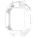 For Huawei Watch Kids X1 / Watch Kids X1 Pro Case Semi-Open TPU Protective Shell Hollow Watch Frame - White - 2