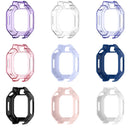 For Huawei Watch Kids X1 / Watch Kids X1 Pro Case Semi-Open TPU Protective Shell Hollow Watch Frame - White - 5