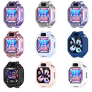 For Huawei Watch Kids X1 / Watch Kids X1 Pro Case Semi-Open TPU Protective Shell Hollow Watch Frame - White - 6