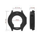 For Oppo Watch X3 Watch Case Shock Absorbing Scratch Resistant Silicone Protective Cover - Black - 7