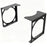 2Pcs Under Desk Mount for Xbox Series X Metal Bracket Hidden Installation Desktop Gaming Console Stand - Black - 1