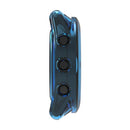 For Garmin Forerunner 170 / Forerunner 70 Protective Case Anti-drop TPU Half Cover Frame - Transparent Blue - 3