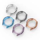 For Garmin Forerunner 170 / Forerunner 70 Protective Case Anti-drop TPU Half Cover Frame - Transparent Blue - 5
