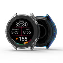 For Garmin Forerunner 170 / Forerunner 70 Protective Case Anti-drop TPU Half Cover Frame - Transparent Blue - 6