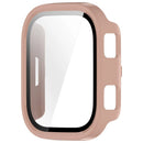 For Huami Amazfit Bip Max Hard PC Watch Case with Tempered Glass Screen Film - Pink - 2