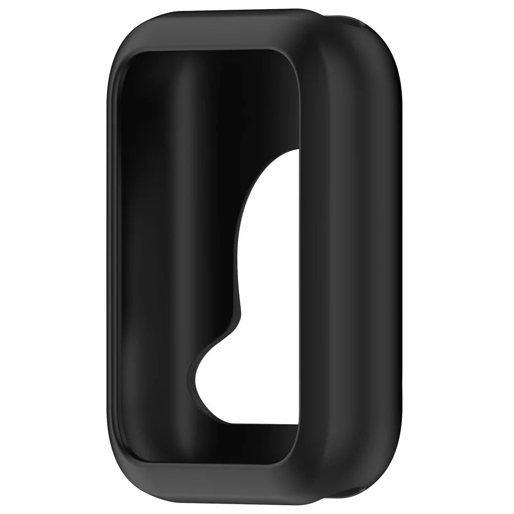 For Xiaomi Smart Band 10 Pro / 9 Pro Watch Case Hollow Out Soft Silicone Protective Cover - Black - 2
