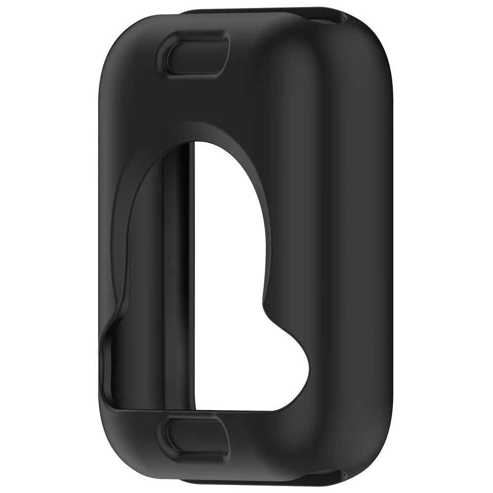 For Xiaomi Smart Band 10 Pro / 9 Pro Watch Case Hollow Out Soft Silicone Protective Cover - Black - 3
