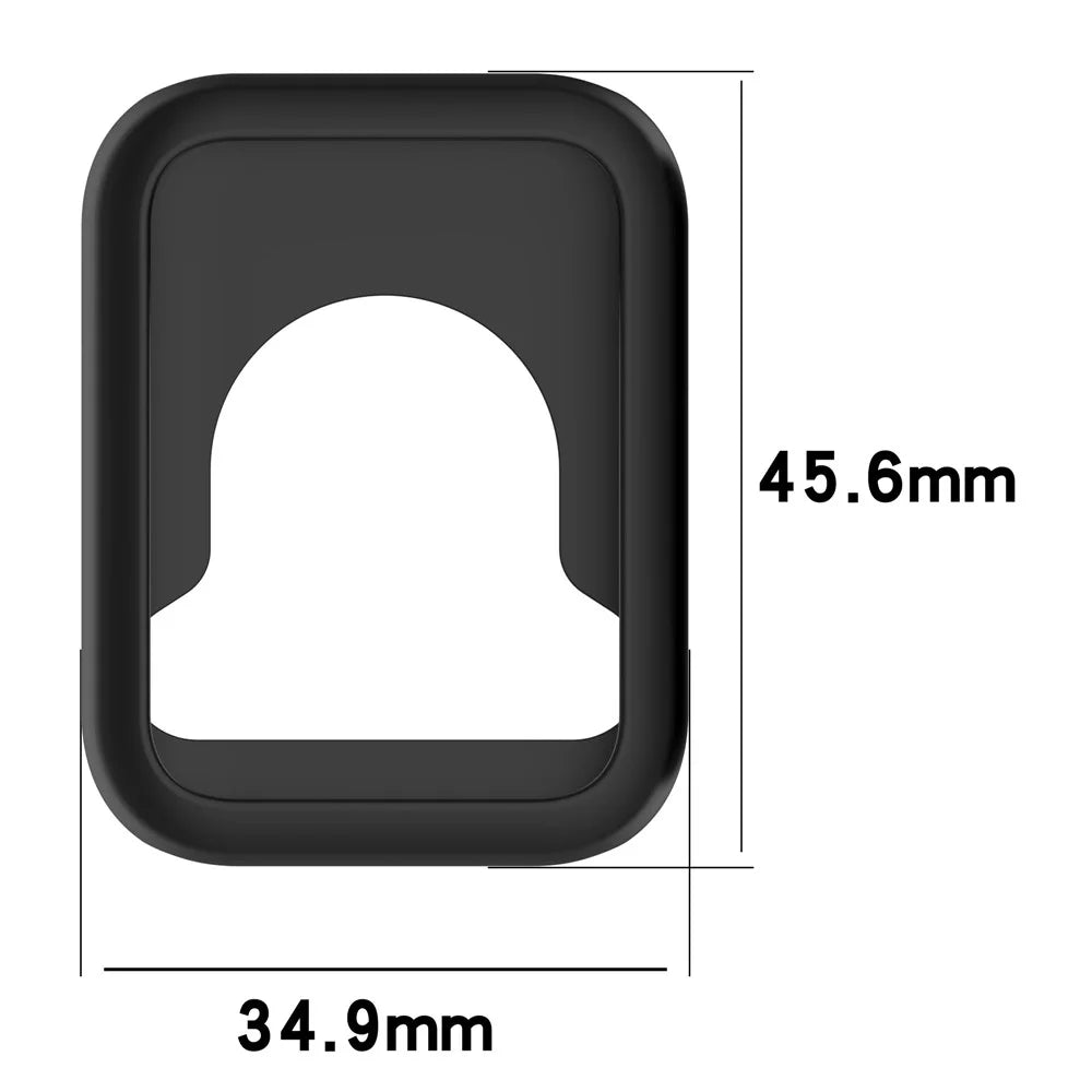 For Xiaomi Smart Band 10 Pro / 9 Pro Watch Case Hollow Out Soft Silicone Protective Cover - Black - 7
