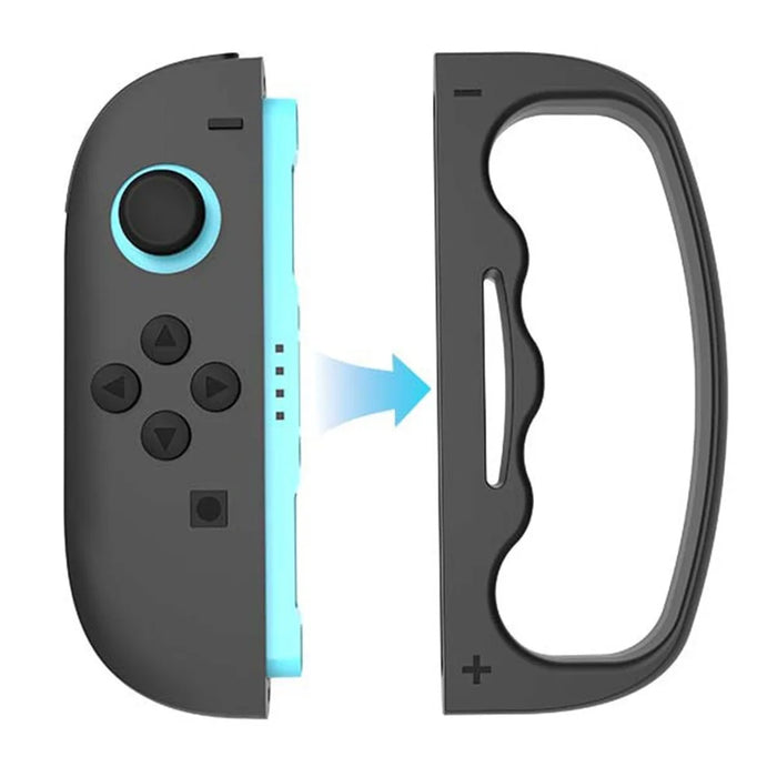 HBS-2820 2Pcs Boxing Grips for Nintendo Switch Joy-Con Controllers Fitness Game Handle Accessories - Black - 3