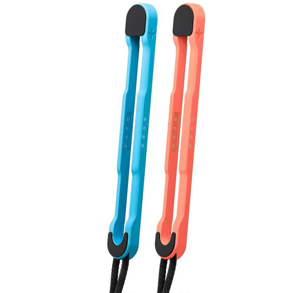 2Pcs Wrist Straps for Nintendo Switch Joy-Con 2 Adjustable Anti-slip Anti-loss Lanyard - Red+Blue - 5