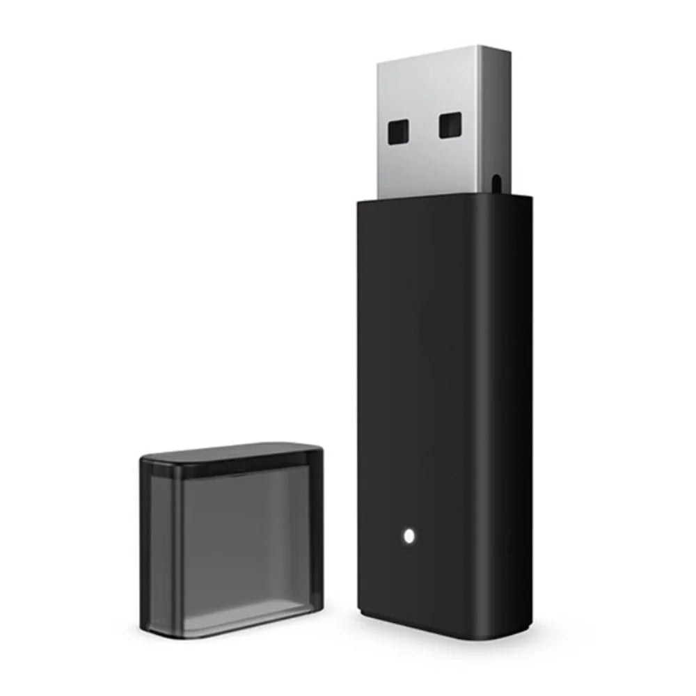 Mini Wireless Adapter USB Receiver for Xbox One Elite / S / X / Series S / X 8-Controller Gaming - Black - 1