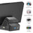 SND-493 For Nintendo Switch  /  OLED Multi-function HD TV Converter Dock with USB Ports 3 in 1 Cooling Stand - Black - 6
