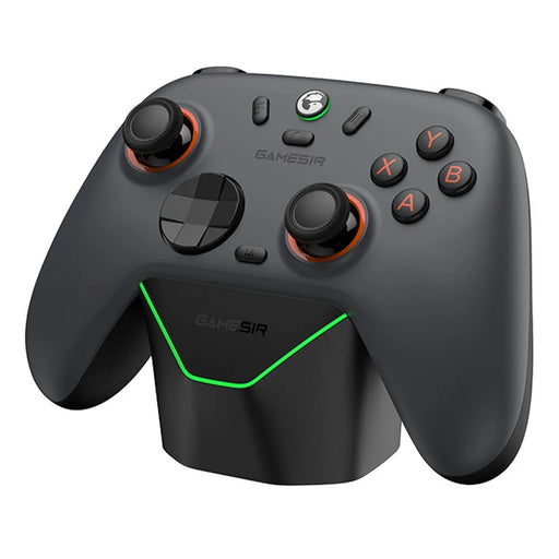 GAMESHIR For GameSir Starling 2  /  Nova 2 Lite Gaming Controller Charging Dock RGB Atmosphere Light Smart Fast Charging Anti-Slip Storage Stand - Black - 2