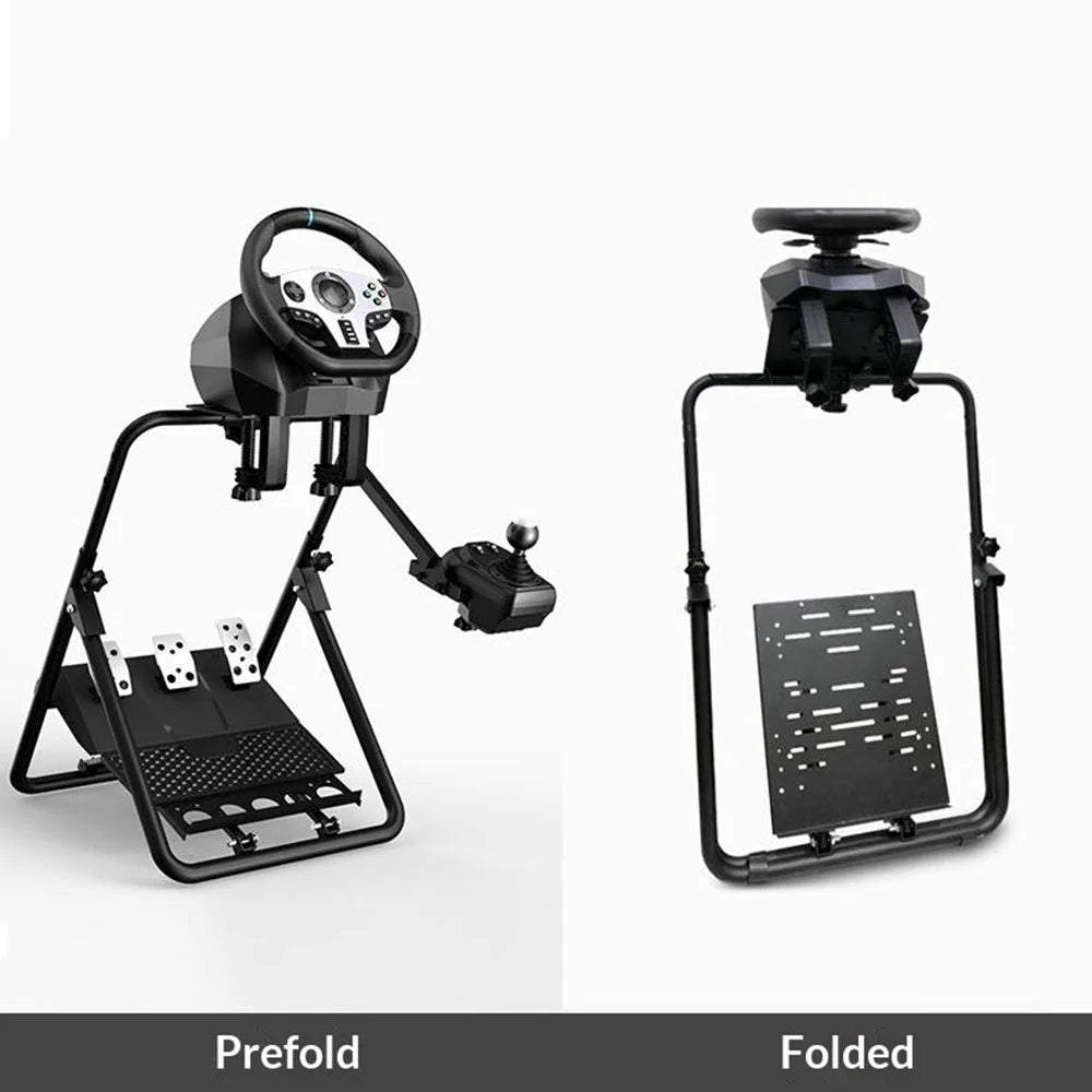 PXN A9 Foldable Gaming Racing Steering Wheel Stand for PXN-V3 Series Racing Wheels - Black - 6
