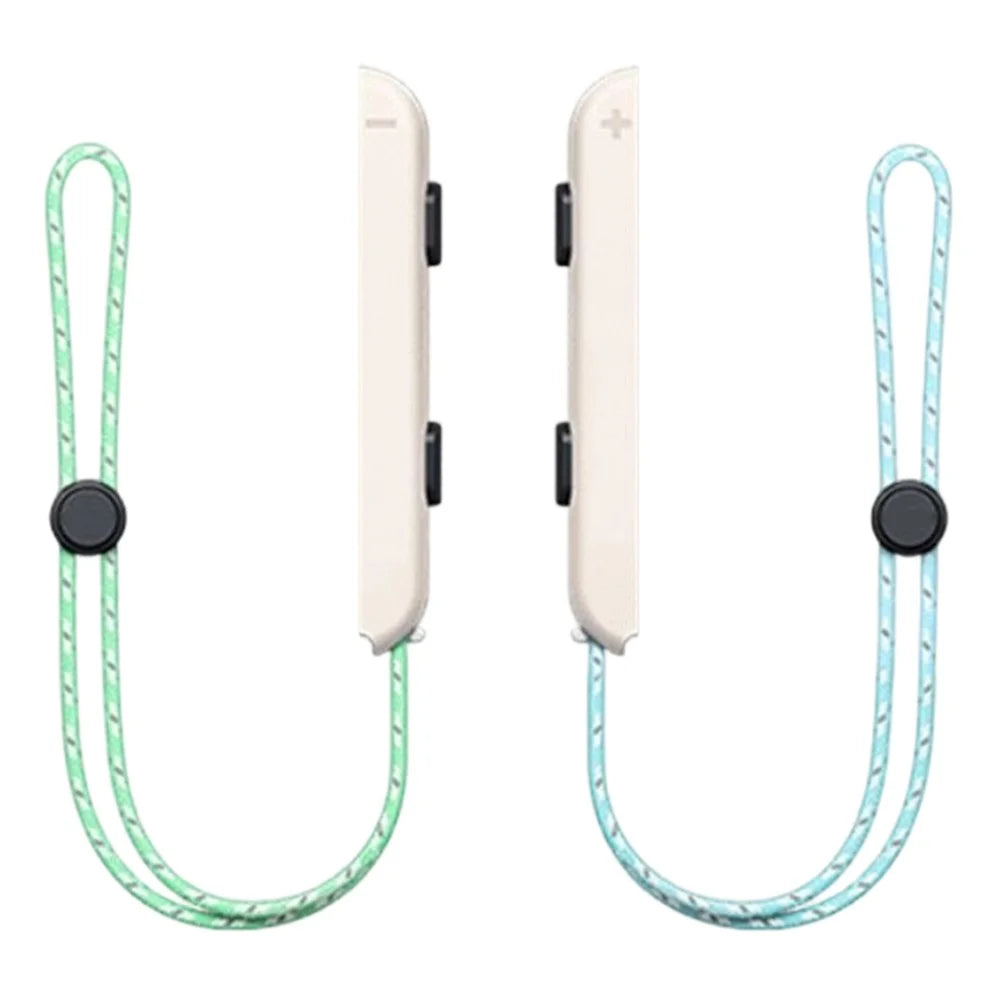 1 Pair For Nintendo Switch OLED / Switch Joy-Con Wrist Straps Gaming Controller Hand Grip Safety Lanyard - Style A - 1