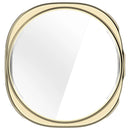 For Samsung Galaxy Watch9 44mm Electroplating TPU Protective Cover Watch Case with Screen Film - Light Gold - 5