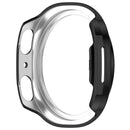 For Samsung Galaxy Watch9 44mm PC Watch Case Protective Cover with Rhinestone Decor - Black - 5