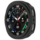 For Samsung Galaxy Watch9 44mm Half Coverage Hollow Out Protective Cover PC Watch Frame Case - Black - 2