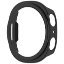 For Samsung Galaxy Watch9 44mm Half Coverage Hollow Out Protective Cover PC Watch Frame Case - Black - 4