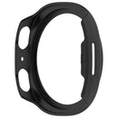 For Samsung Galaxy Watch9 44mm Half Coverage Hollow Out Protective Cover PC Watch Frame Case - Black - 5