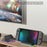 HBS-2811 For Nintendo Switch 2 Portable Charging Dock Stand RGB LED Light Touch Control Charging Station - Black - 4