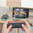 HBS-2811 For Nintendo Switch 2 Portable Charging Dock Stand RGB LED Light Touch Control Charging Station - Black - 5