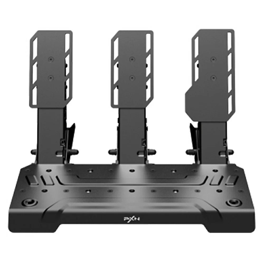 PXN PDHM 2 Racing Pedals Set Hall Sensor Throttle Brake Clutch Three Pedals for Sim Racing - Black - 1