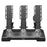 PXN PDHM 2 Racing Pedals Set Hall Sensor Throttle Brake Clutch Three Pedals for Sim Racing - Black - 1