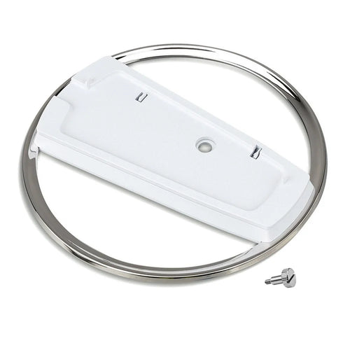 PS5 Vertical Stand for Sony PlayStation 5 / Slim / Pro Metal Base Cooling Support Anti-tip Holder - White - 1