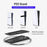 PS5 Vertical Stand for Sony PlayStation 5 / Slim / Pro Metal Base Cooling Support Anti-tip Holder - White - 3