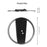 PS5 Vertical Stand for Sony PlayStation 5 / Slim / Pro Metal Base Cooling Support Anti-tip Holder - White - 6