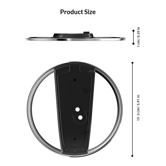 PS5 Vertical Stand for Sony PlayStation 5 / Slim / Pro Metal Base Cooling Support Anti-tip Holder - White - 6