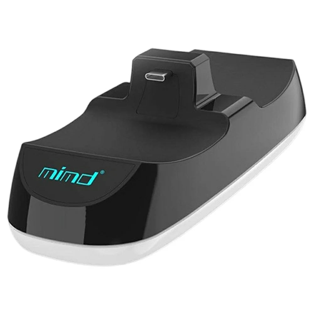 MIMD SND-468 For Sony PlayStation 5 DualSense Wireless Controller Dual Slot Charging Station with LED Indicator - 3