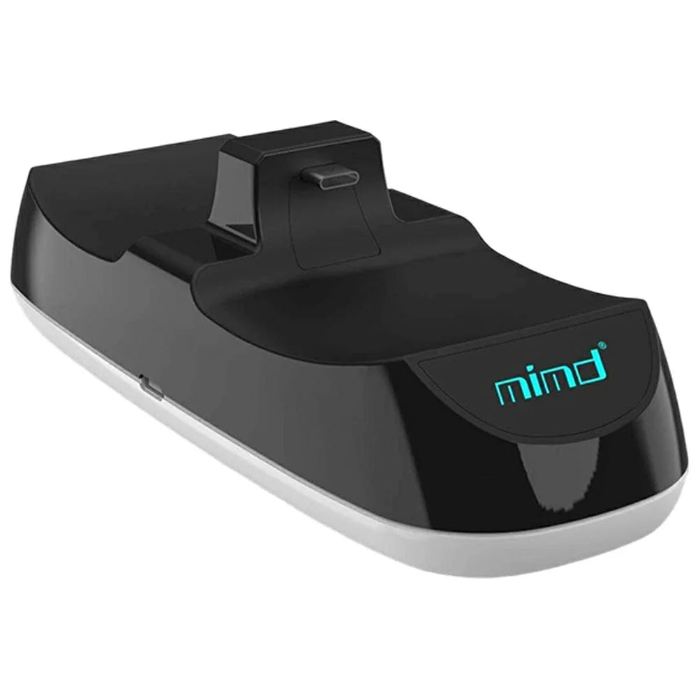 MIMD SND-468 For Sony PlayStation 5 DualSense Wireless Controller Dual Slot Charging Station with LED Indicator - 4