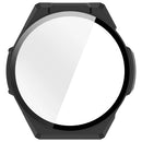 For Huami Amazfit Balance Ultra PC Watch Case with Tempered Glass Full Coverage Watch Cover - Matte Black - 3