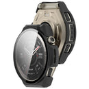 For Huami Amazfit Balance Ultra PC Watch Case with Tempered Glass Full Coverage Watch Cover - Matte Black - 6
