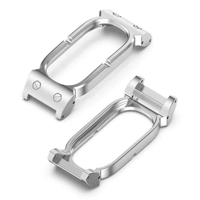 Metal Frame for Google Fitbit Air Watch Case 12mm Lug Protective Cover Zinc Alloy Bumper - Silver - 2