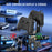 JYS SDM012 Gaming Controller Stand for Steam Controller/Nintendo Switch Pro/Sony PlayStation 5/4 Charging Station with Dual USB-C Cable - 5